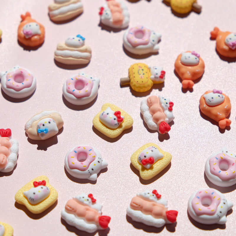 Kitty Fast Food Charms