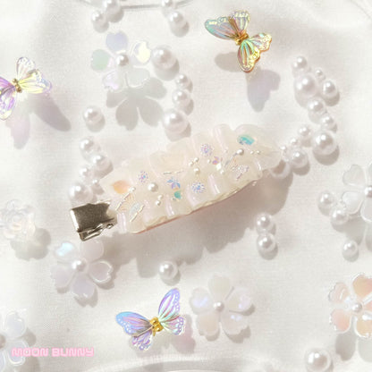 Iridescent Pearl Hair Clips Series No.2