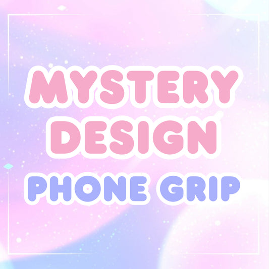 Mystery Design Phone Grip