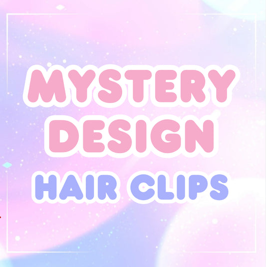 Mystery Design Hair Clips