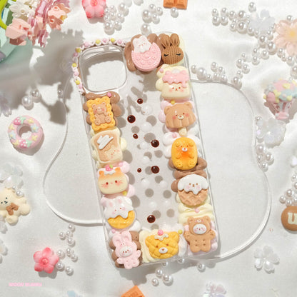 Cookies and Bread Phone Case Border Style