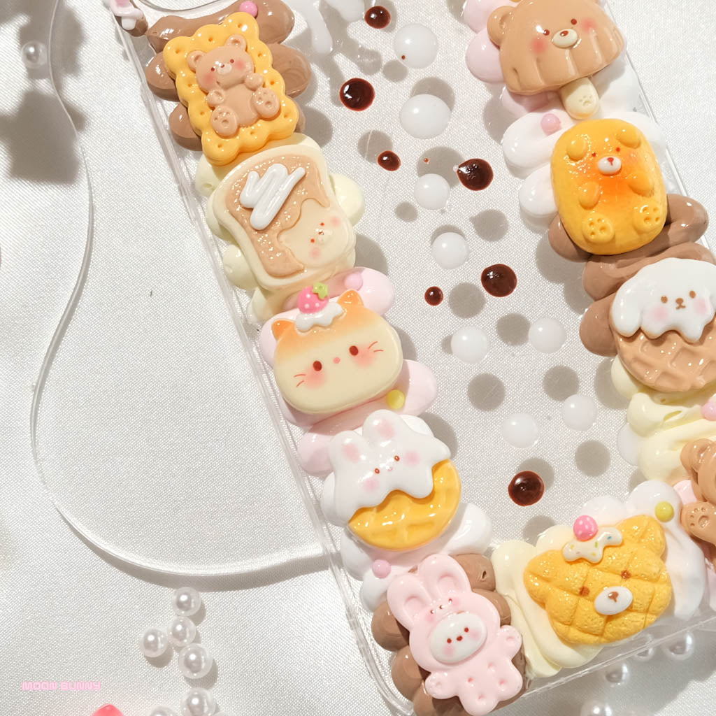 Cookies and Bread Phone Case Border Style