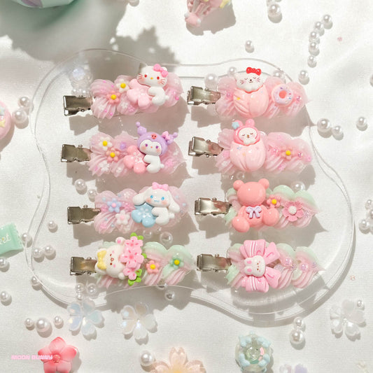 Kawaii Cartoon Hair Clips Collection No.3