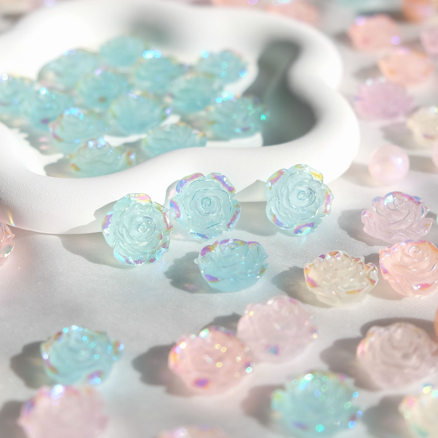 Romantic Holographic Roses