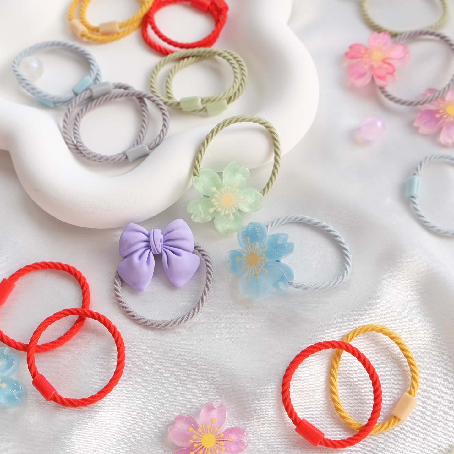 Kids Hair Ties - Twisted Candy