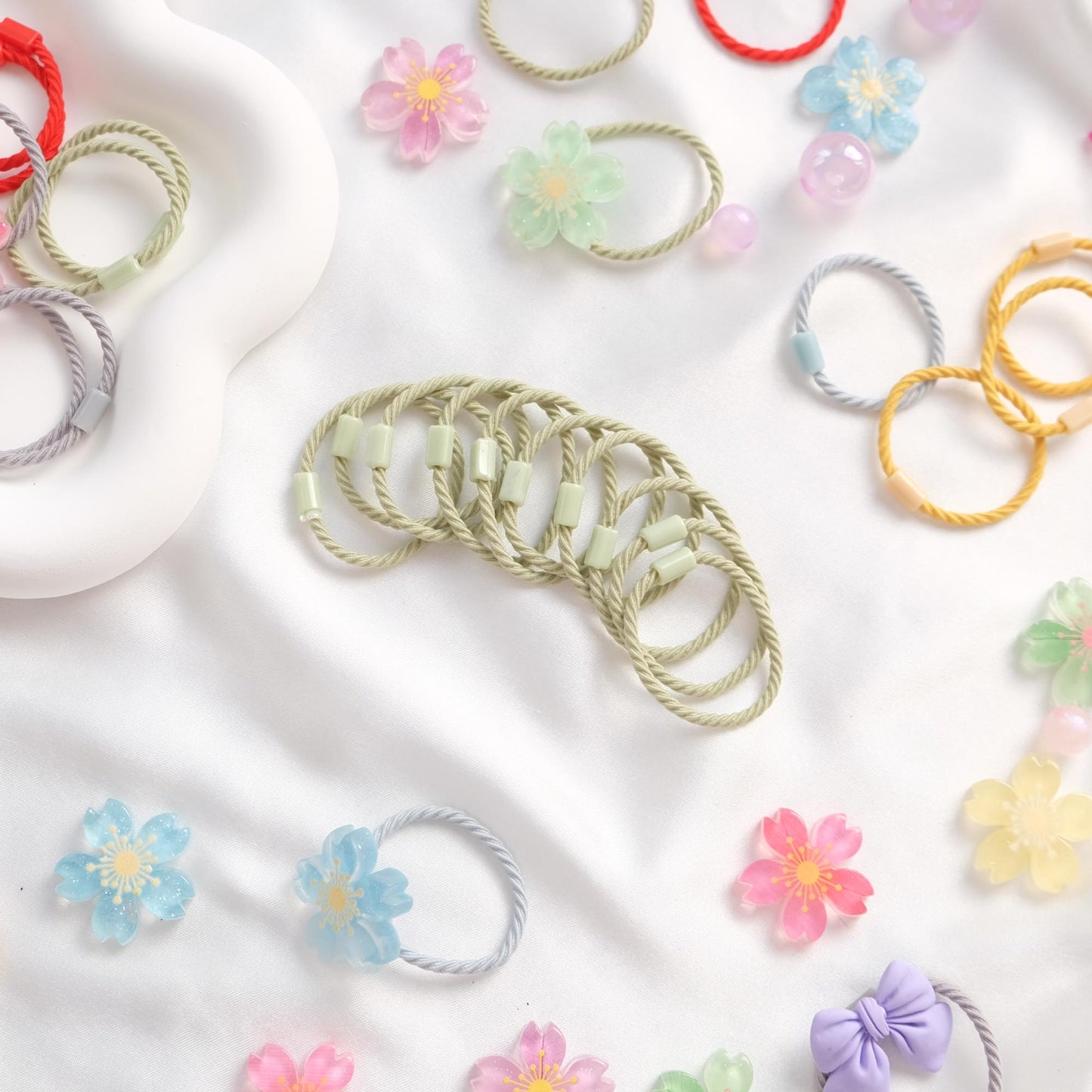 Kids Hair Ties - Twisted Candy