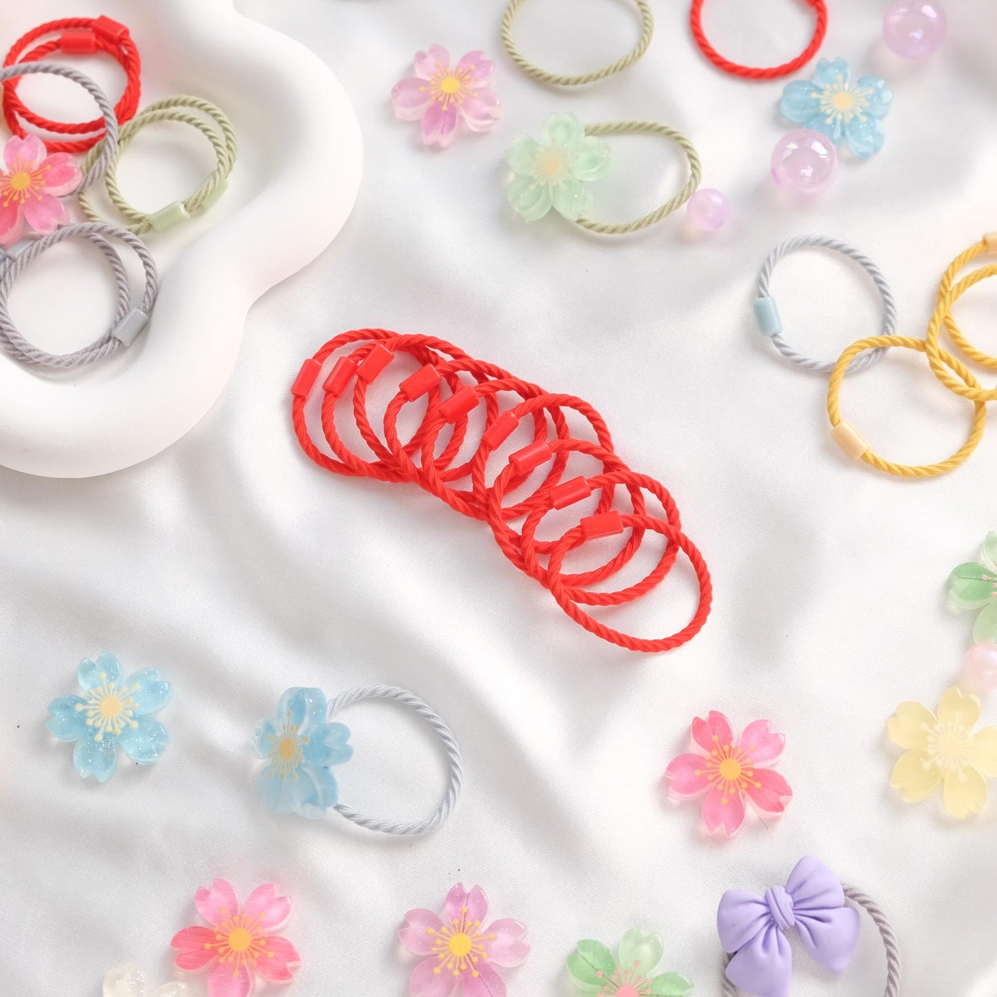 Kids Hair Ties - Twisted Candy