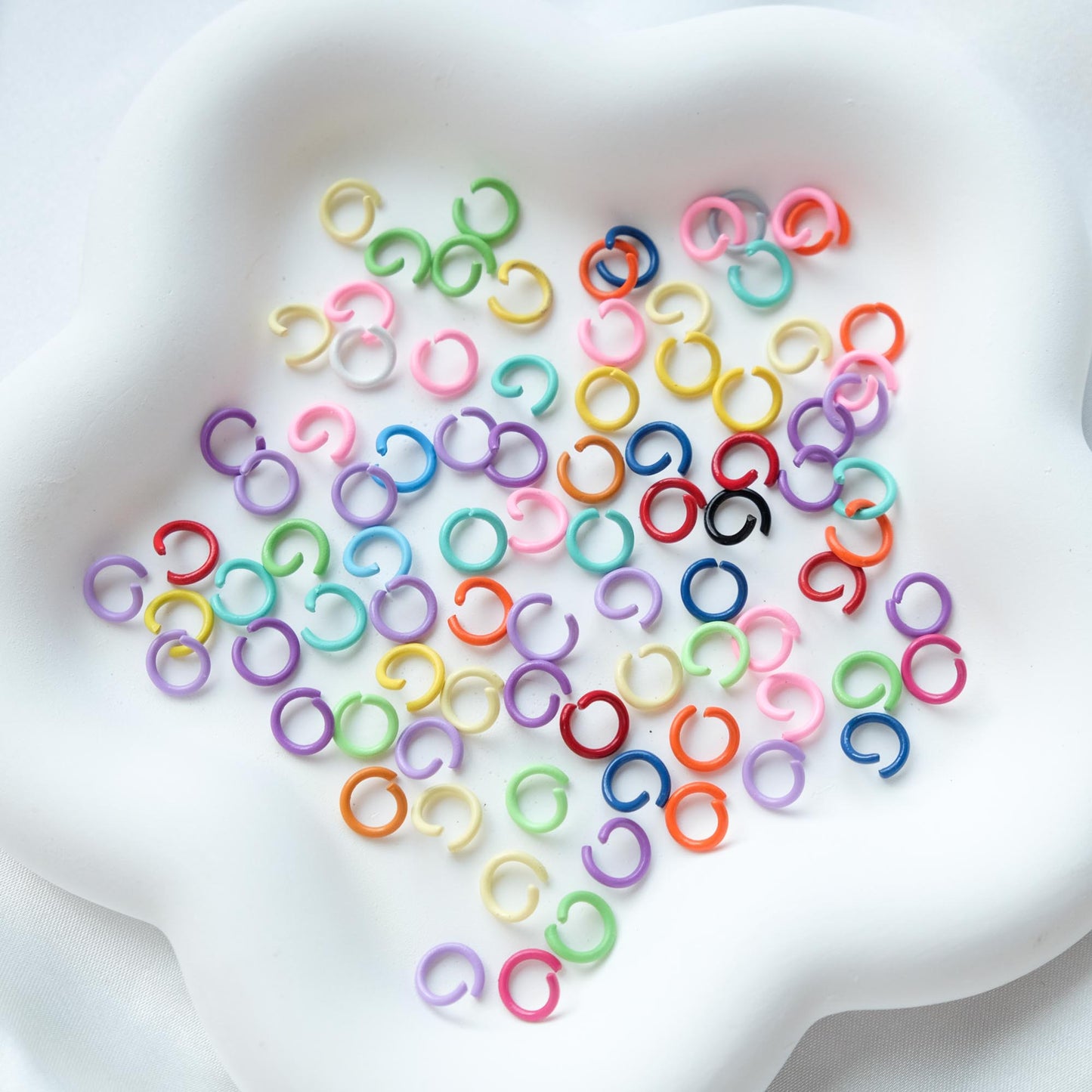 Colourful Open Jump Rings