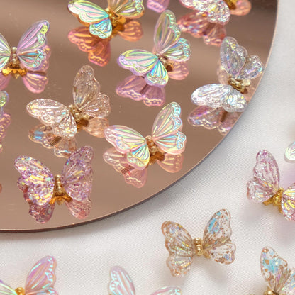 Glitter Holographic Butterflies