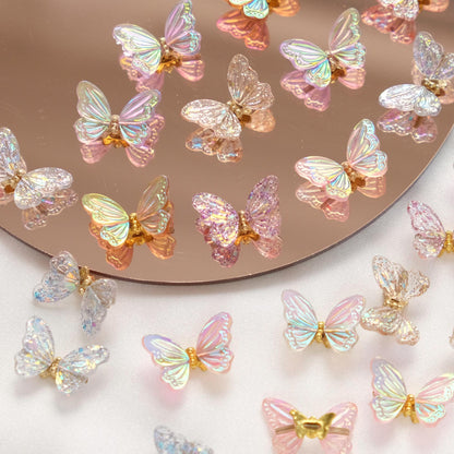 Glitter Holographic Butterflies