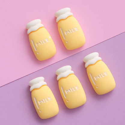 Pastel Milk Bottles