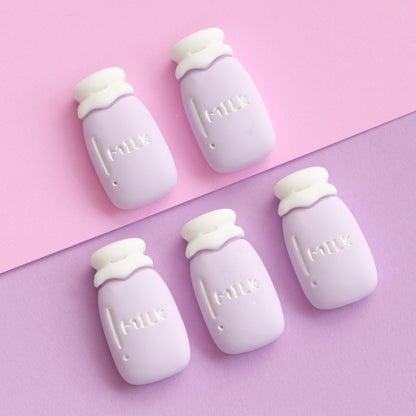 Pastel Milk Bottles