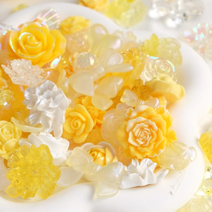 Yellow Baroque Style Flowers