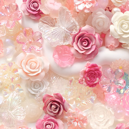 Pink Baroque Style Flowers