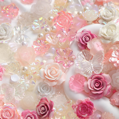 Pink Baroque Style Flowers