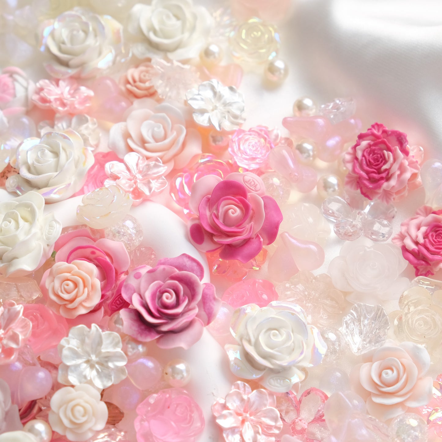 Pink Baroque Style Flowers