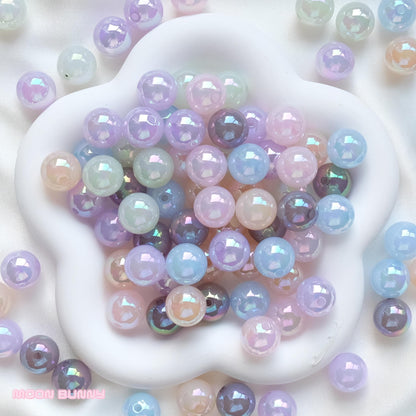 Milky Gummy Ball Beads