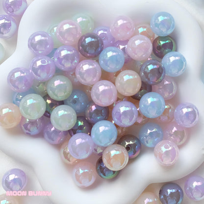 Milky Gummy Ball Beads