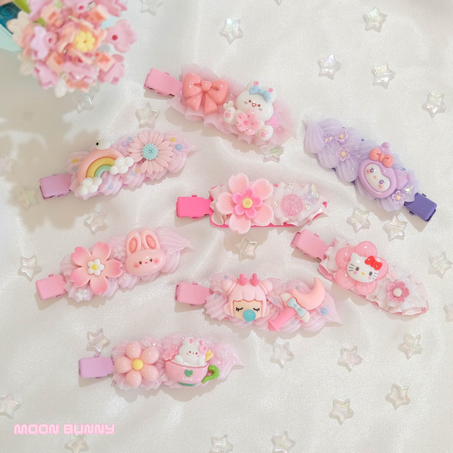 Kawaii Cartoon Hair Clips Collection No.2