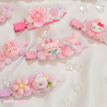 Kawaii Cartoon Hair Clips Collection No.2