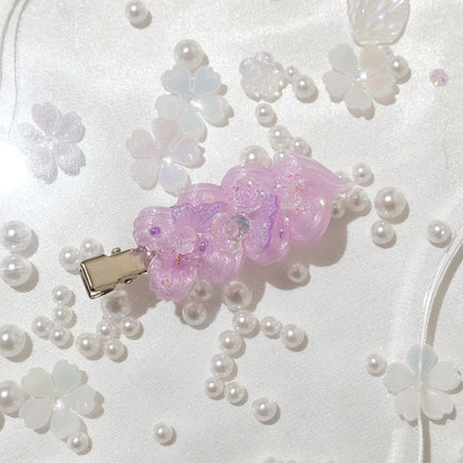 Lilac Blossom Dream Hair Clips