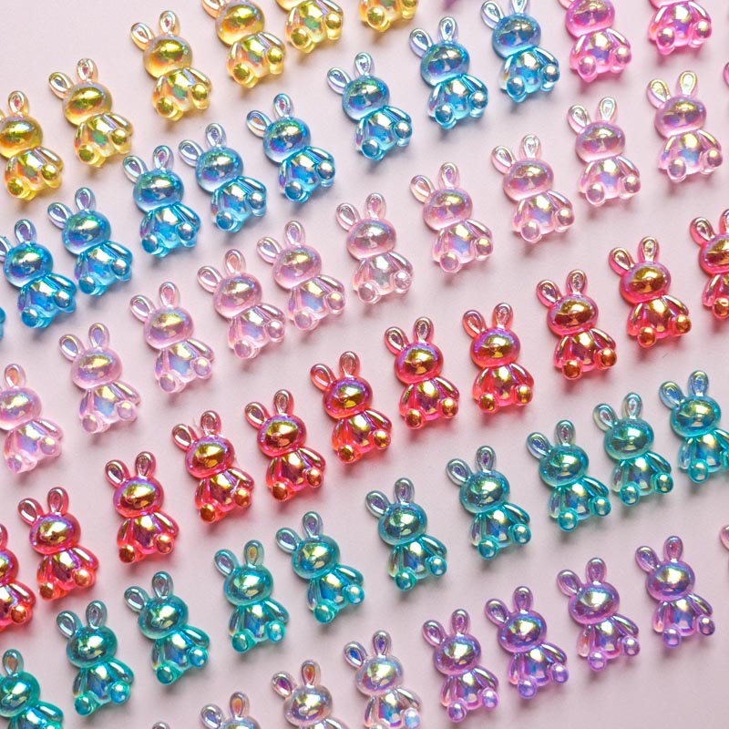 Clear holographic bunny