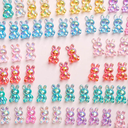 Clear holographic bunny