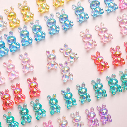 Clear holographic bunny