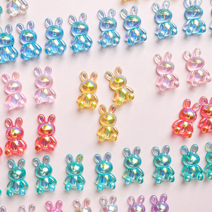 Clear holographic bunny