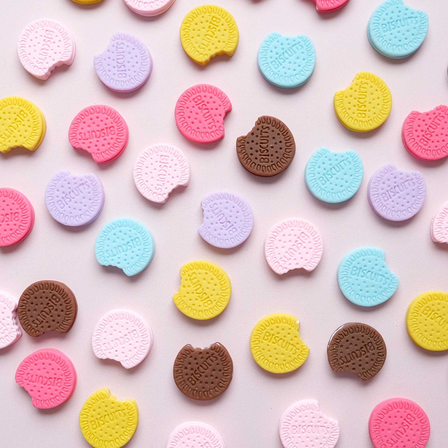 Colourful Cream Biscuits