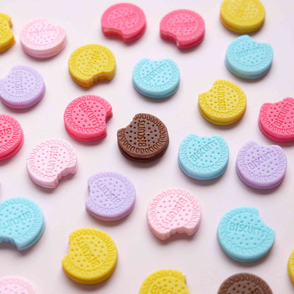 Colourful Cream Biscuits