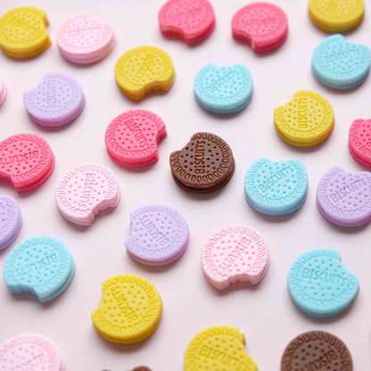 Colourful Cream Biscuits