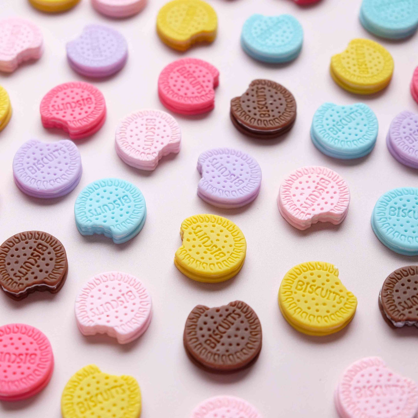 Colourful Cream Biscuits