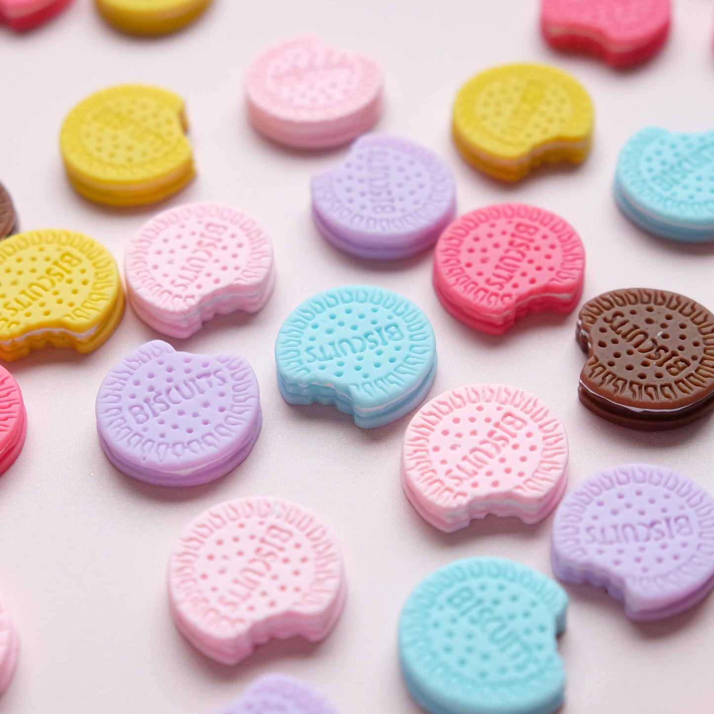 Colourful Cream Biscuits