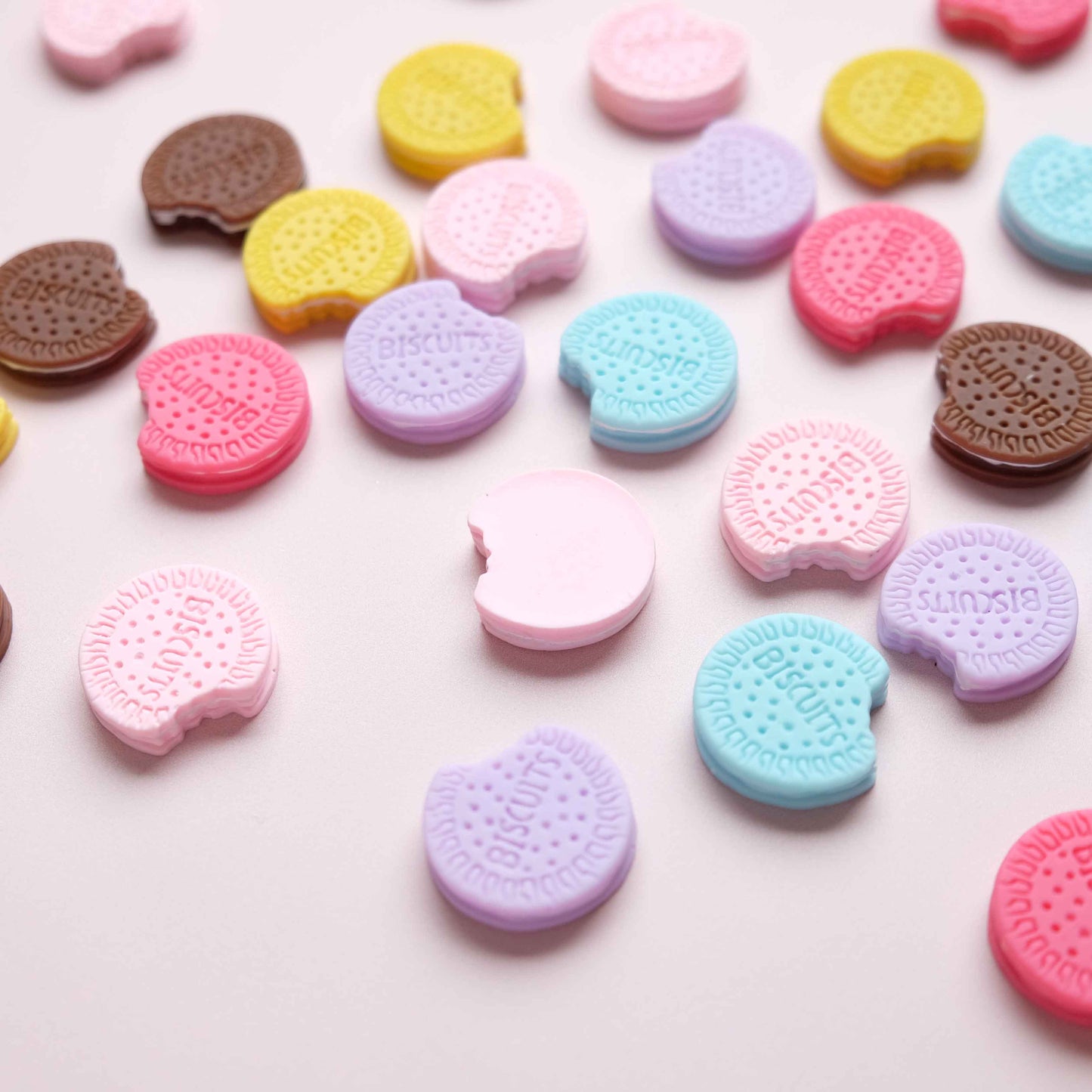 Colourful Cream Biscuits