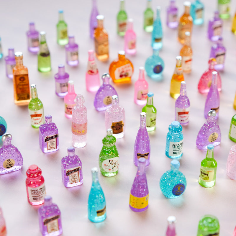 Mini Glitter Bottles