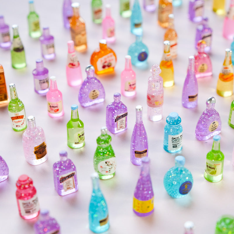 Mini Glitter Bottles