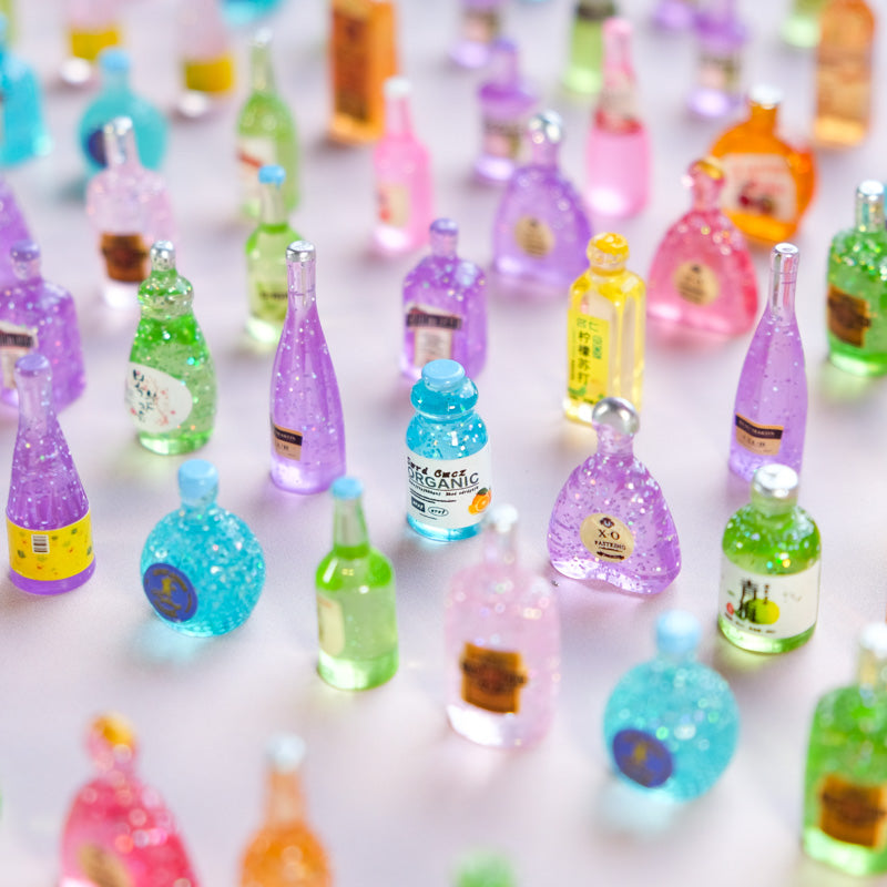 Mini Glitter Bottles