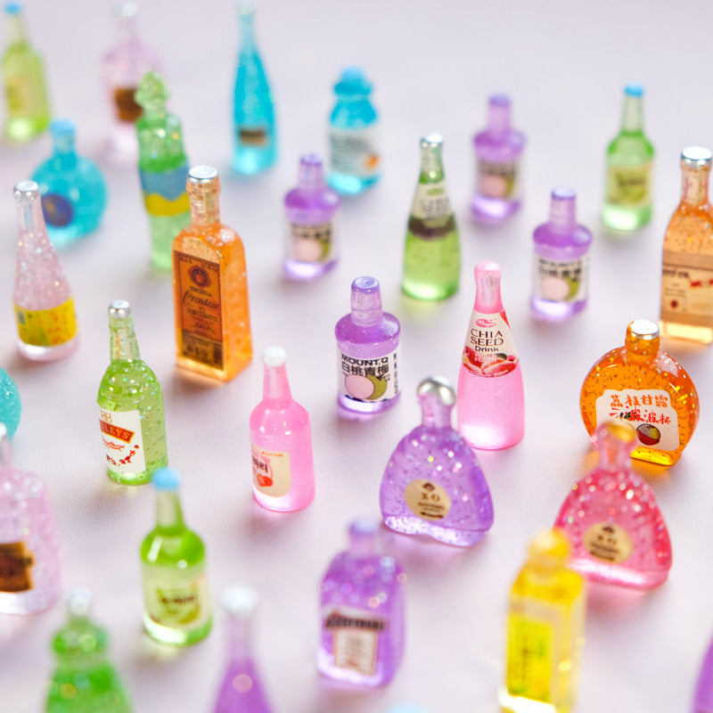 Mini Glitter Bottles