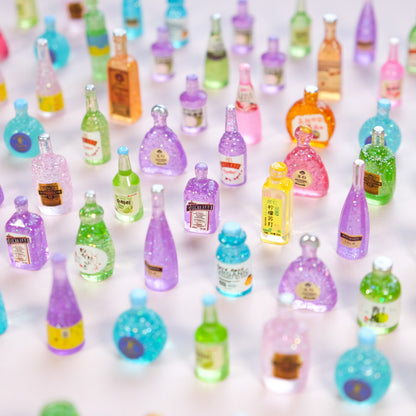 Mini Glitter Bottles