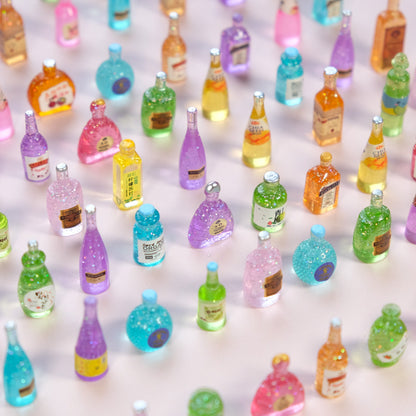 Mini Glitter Bottles